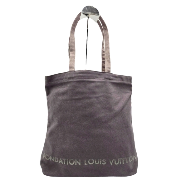 NWT - Louis Vuitton Fondation Tote Bag Canvas Women's Grey - Picture 1 of 16